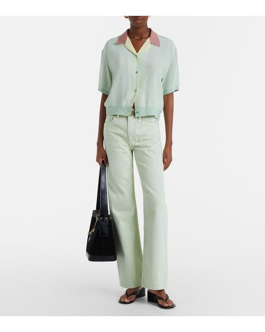 Agolde Green Arc 32 Wide-Leg Jeans
