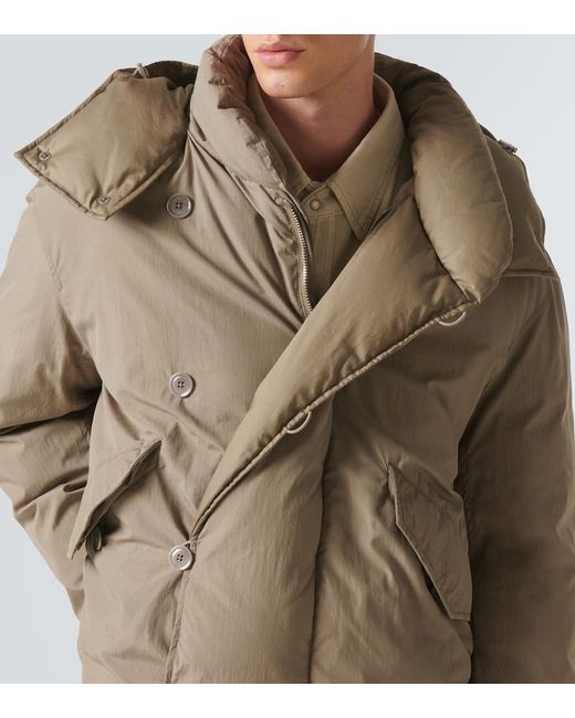 Lemaire Natural Cotton-Blend Down Jacket for men