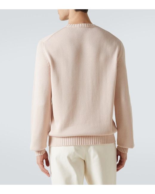 Pullover di Saman Amel in Natural da Uomo