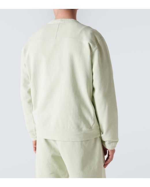 Stone Island Green Tinto Terra Cotton Jersey Sweatshirt for men