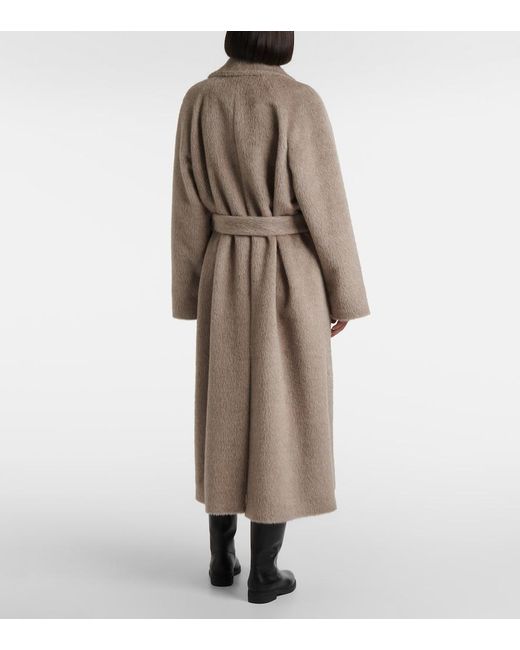 Loro Piana Natural Foster Alpaca And Wool Trench Coat