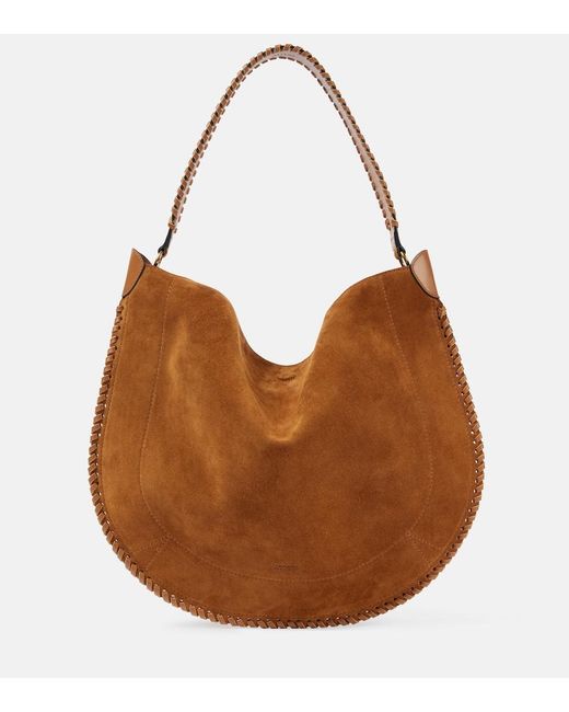 Isabel Marant Brown Oskan Hobo Soft Bag