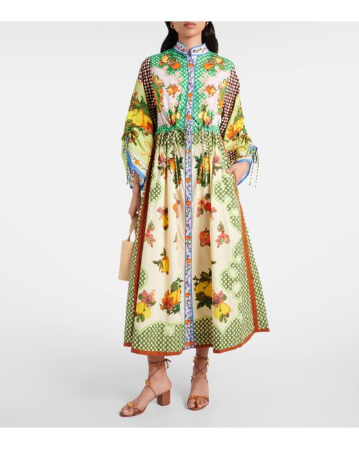 Robe chemise Lemonis imprimee en coton ALÉMAIS en coloris Multicolor