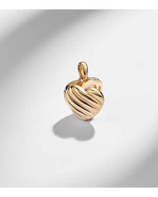 David Yurman Metallic 18Kt Locket Necklace