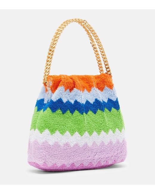 Borsa A Mano Small A Zig-Zag di Missoni in Multicolor