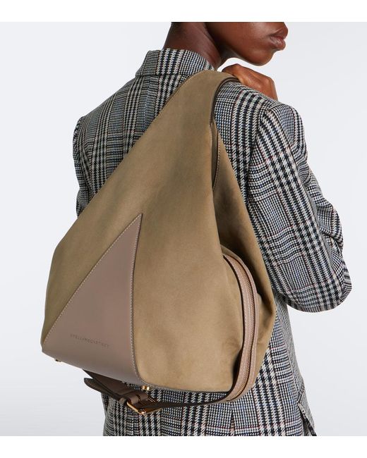 Stella McCartney Natural Appaloosa Medium Bucket Bag