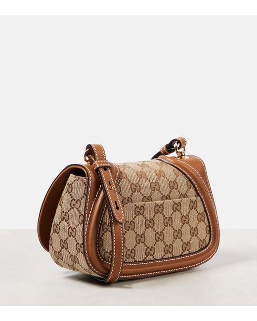Gucci Brown Schultertasche Blondie Gg Mini