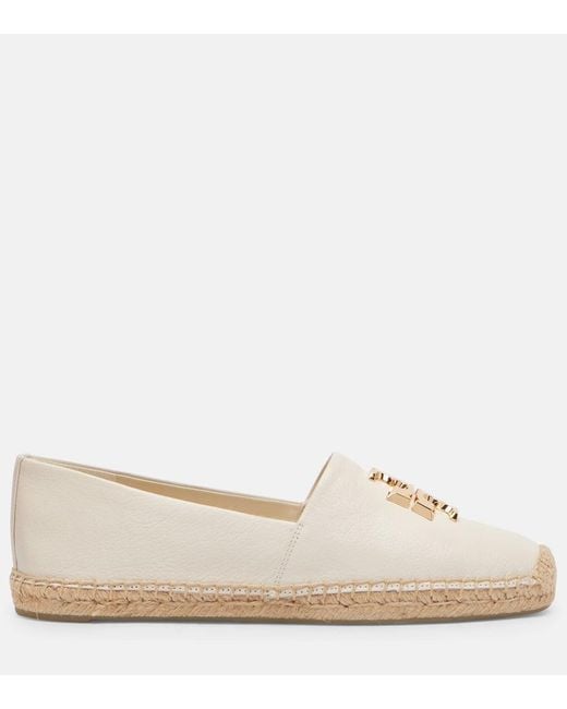 Tory Burch Natural Espadrilles Eleanor Aus Leder