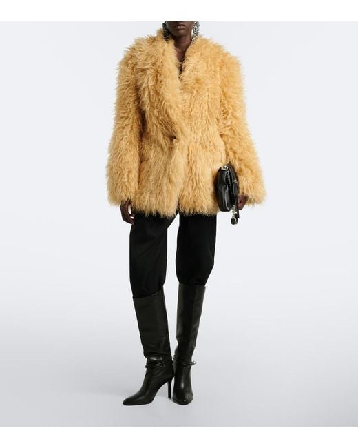 Isabel Marant Black Janice Pleated Wool Pants