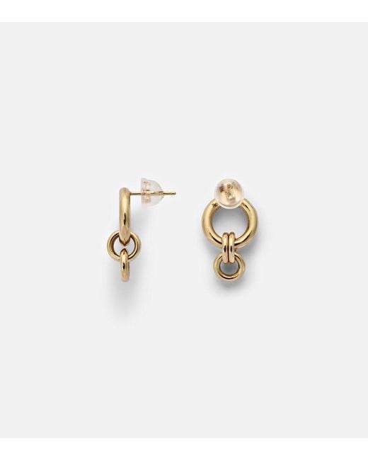 Spinelli Kilcollin White Canis 18Kt Drop Earrings