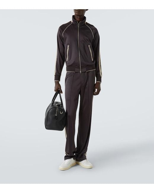 Tom Ford Blue Jersey Track Pants for men