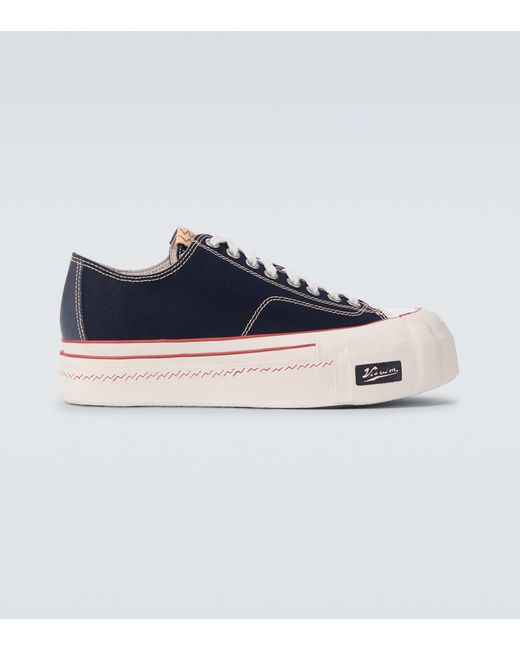 Visvim Blue Skagway Lo G.patten Sneakers for men