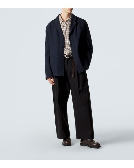 Studio Nicholson Blue Denim Jacket for men