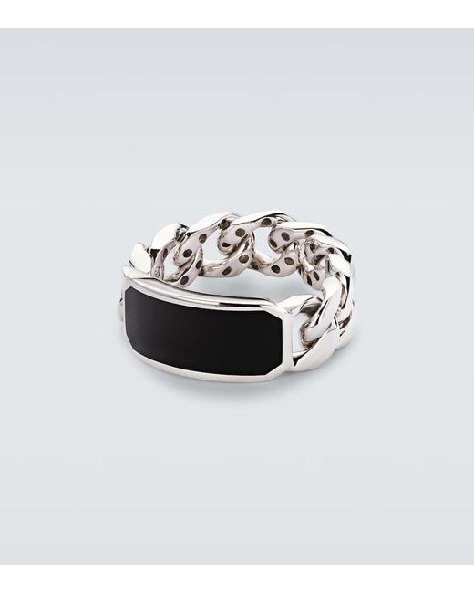 Anello Id Link di SHAY in White da Uomo