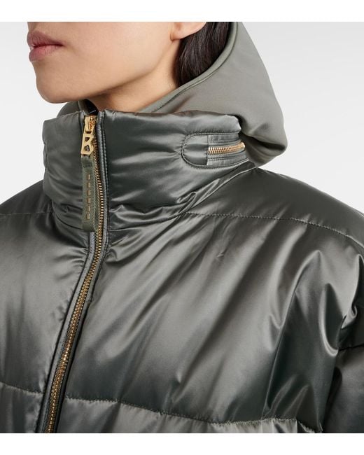 Bogner Gray Down Ski Suit And Jacket Set