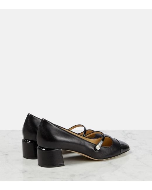 Jimmy Choo Black Pumps Elisa 45 Aus Leder