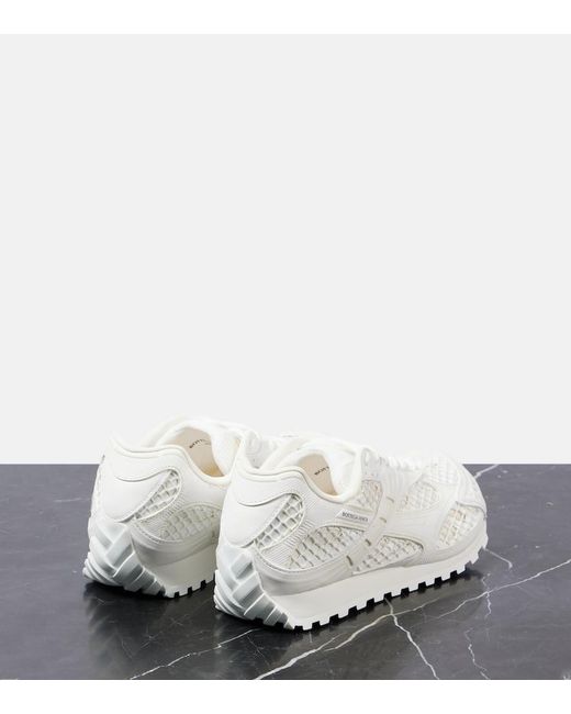Bottega Veneta White 'Orbit' Sneakers for men