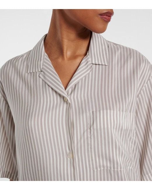 The Row White Jorge Shirt