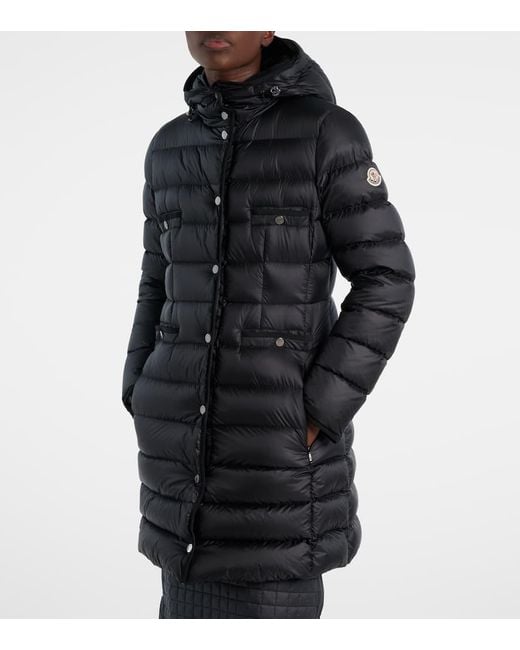 Moncler Black Daunenmantel Hirma