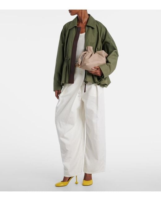 Borsa Flamenco Medium di Loewe in Natural