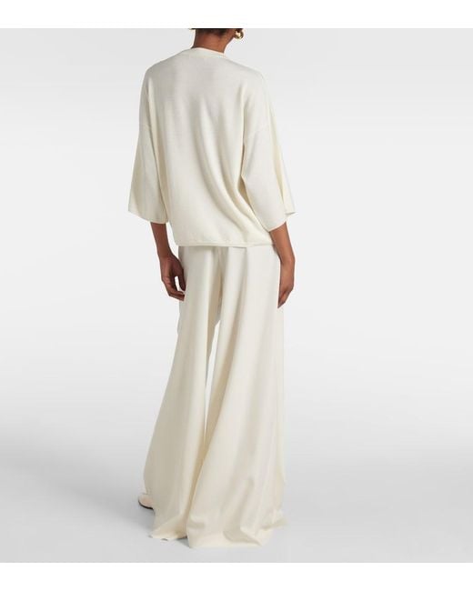 FFORME White Quincy Wool T-Shirt