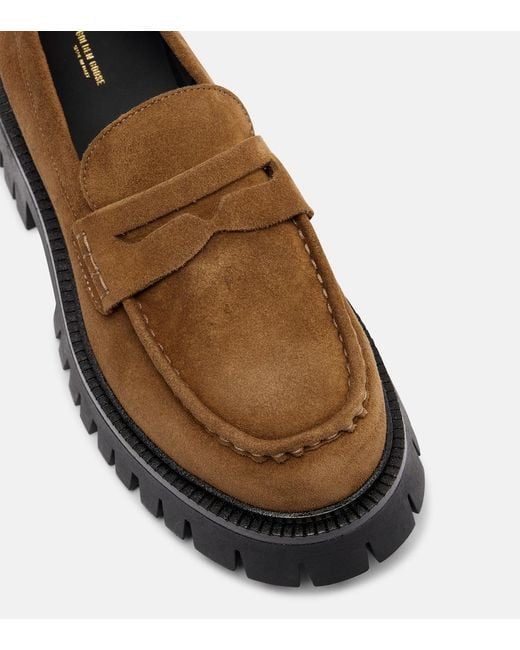 Golden Goose Deluxe Brand Brown Jerry Suede Loafers