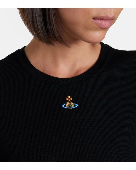 Vivienne Westwood Black Baby Peru Orb Jersey T-Shirt