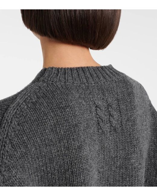 Nili Lotan Black Donnika Wool And Cashmere Sweater
