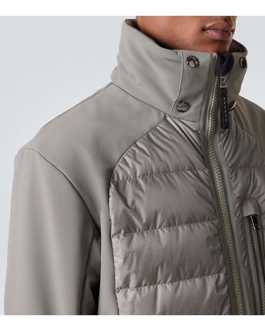 Bogner Gray Zoran-D Down-Paneled Ski Jacket for men