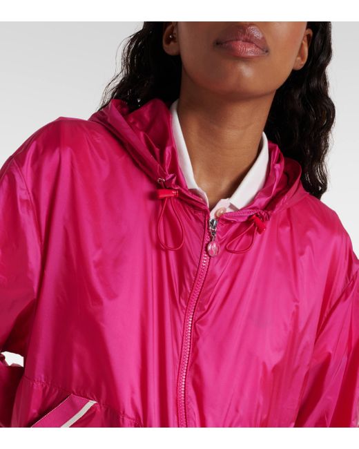 Moncler Pink Filiria Technical Jacket