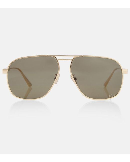 Dior Gray Diorcannage A3U Aviator Sunglasses