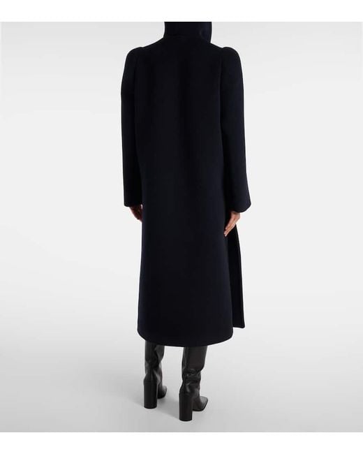 Cappotto Asimmetrico di Alaïa in Blue