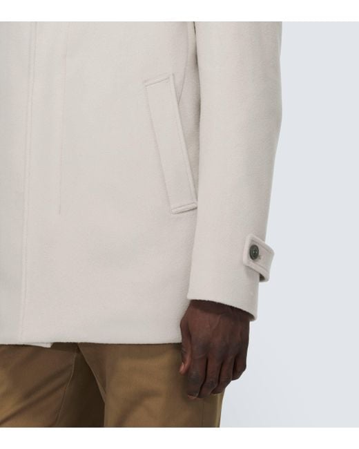 Herno Natural Cashmere Coat for men