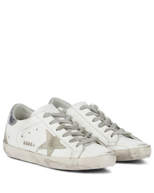 Golden Goose Superstar Leather Sneakers 