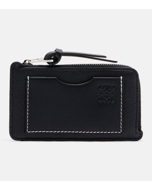 Loewe Black Leather Card Case