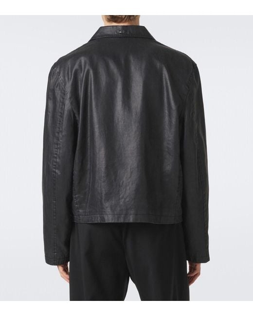 Our Legacy Black Worker Blouson Jacket for men