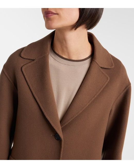 Max Mara Brown Wool Coat
