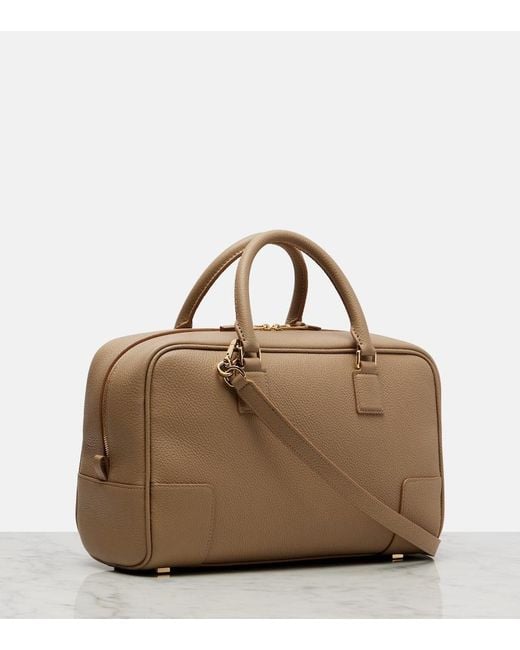 Loewe Brown Tote Bag Amazona 28 Aus Leder