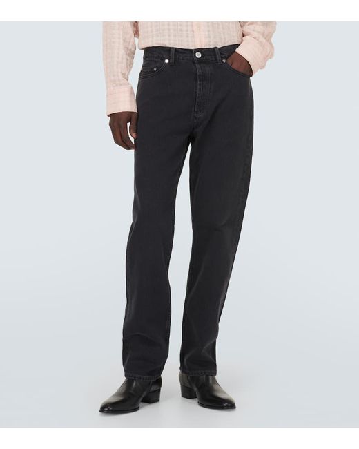 Our Legacy Blue First Cut Straight Jeans for men