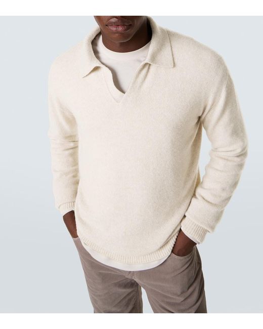 The Row Polopullover Leach Aus Kaschmir in Natural für Herren