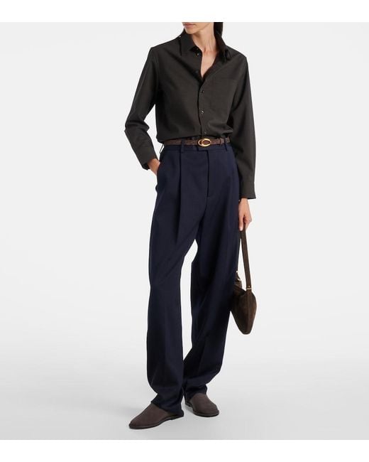 A.Emery Brown Spencer Suede Mules