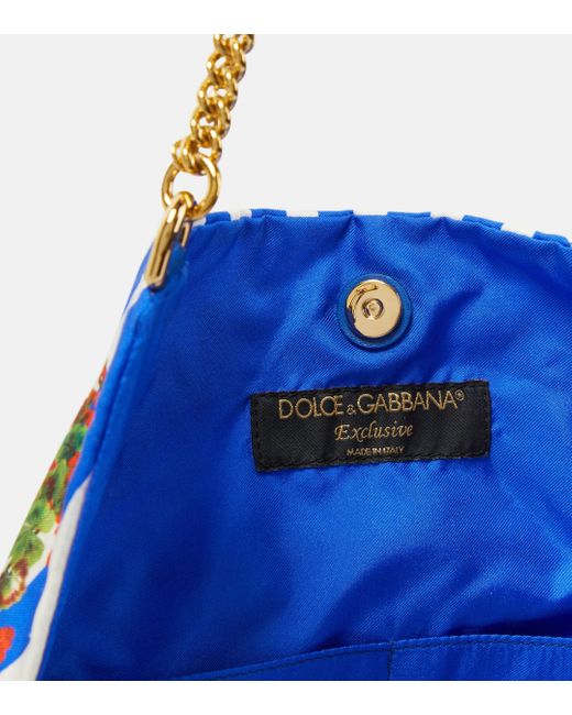 Sac Portofino imprime Dolce & Gabbana en coloris Blue