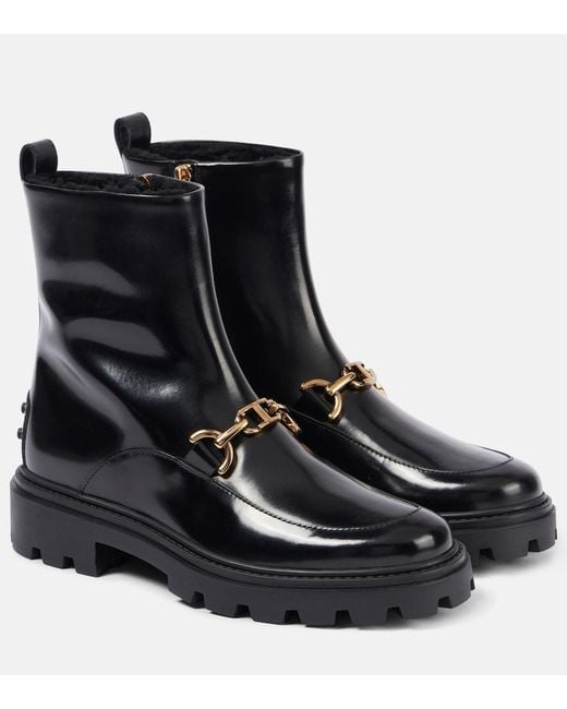 Tod's Black Boots