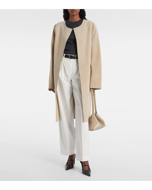 Totême Natural Suede Coat