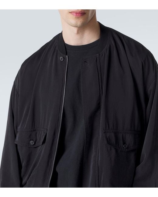 The Row Blue Uma Silk Jacket for men