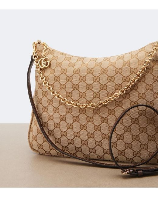Gucci Natural Lady Lunetta Chain Medium Shoulder Bag
