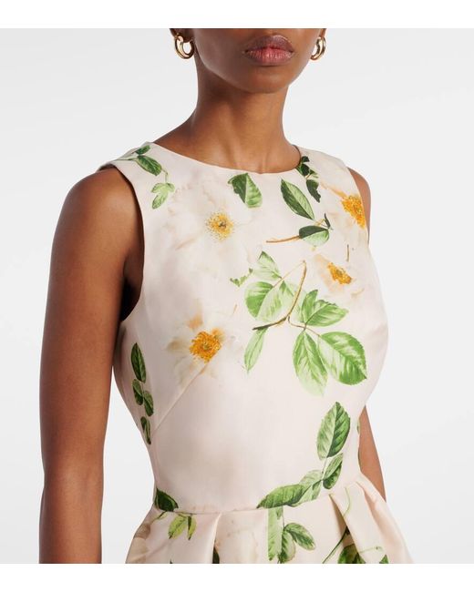 Abito Midi di Monique Lhuillier in White