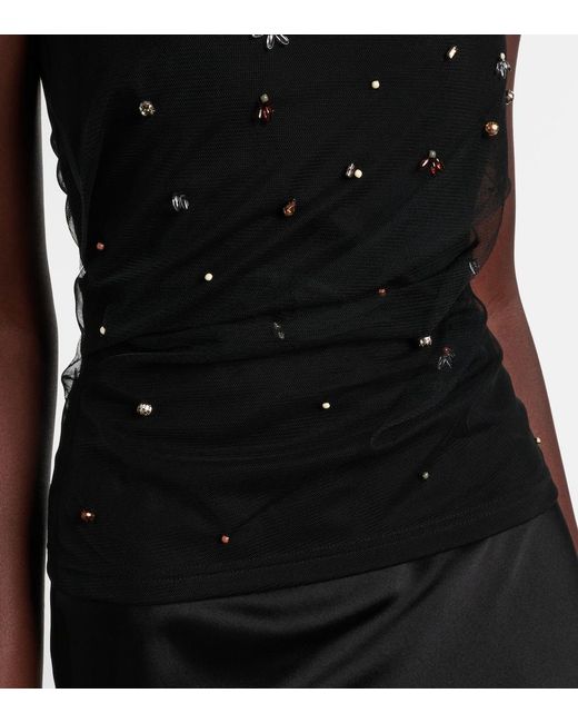 Dorothee Schumacher Black Emotional Essence Embellished Corset