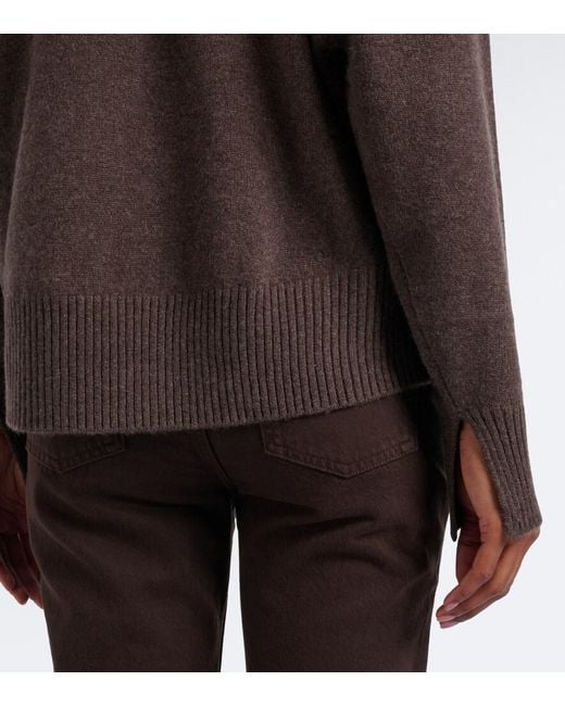 Loulou de Saison Brown Anton Cashmere Sweater