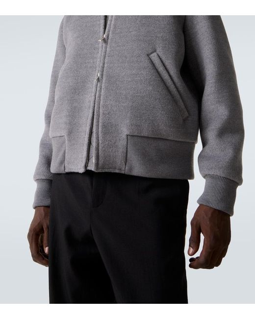 Lardini Jacke Aus Schurwolle in Gray für Herren